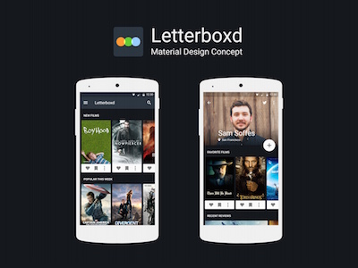 Letterboxd Concept