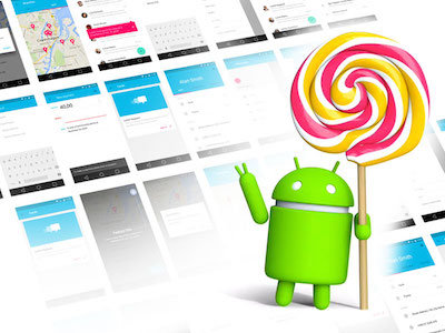 Android Lollipop UI Kit