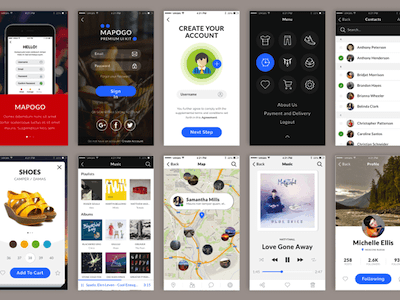 Mapogo UI Kit Sample