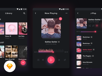 Android Music Player App