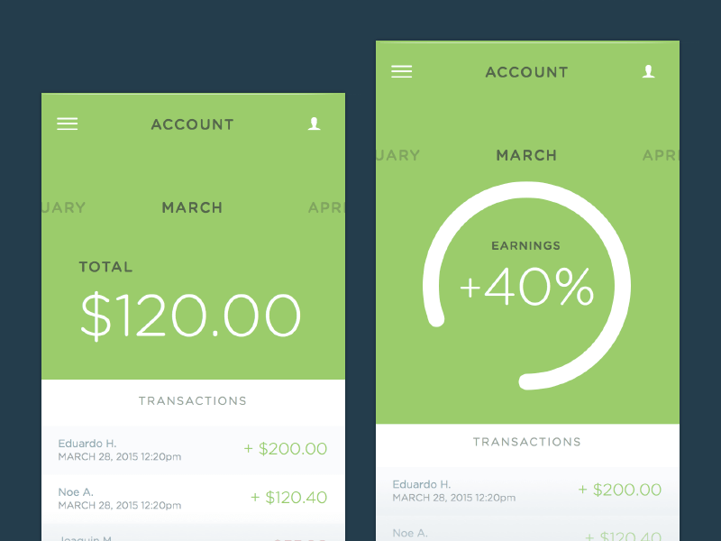 Money App Concept