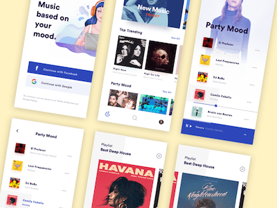 Small Music App Concept