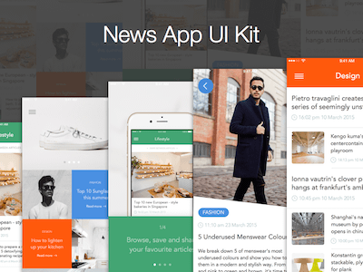 News App UI Kit