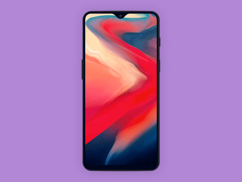 OnePlus 6T Mockup