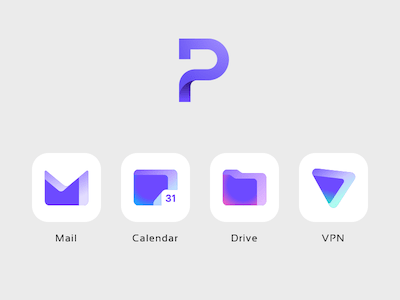 Proton Mail New Product Icons