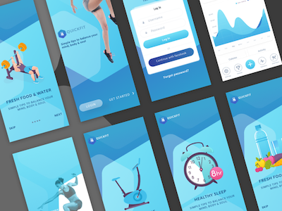 Quickfit Concept App