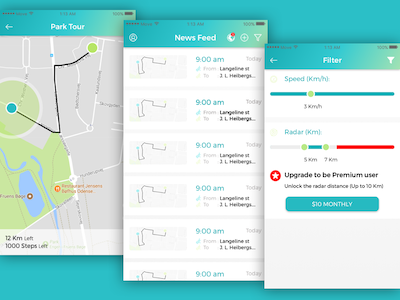 Running Buddy App Concept