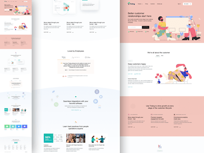 Trialog SaaS Landing Page