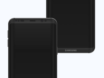 Samsung Galaxy S8 Concept Mockup