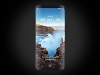 Samsung Galaxy S8 Mockup