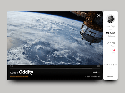 Custom Video Widget