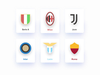 Serie A Minimal Logos