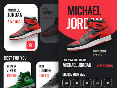 Shoes App Concept