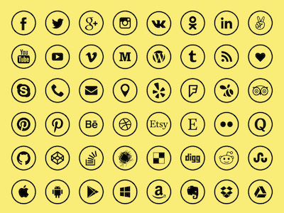 Social Media Icons