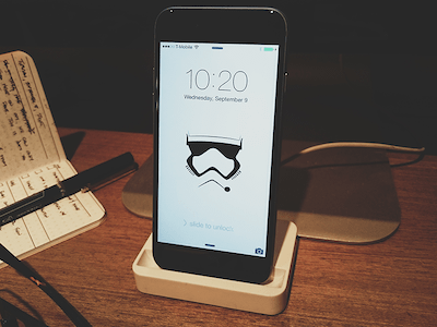 Stormtrooper iPhone Background