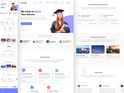 Study Abroad Landing Page