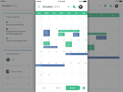 Calendar App