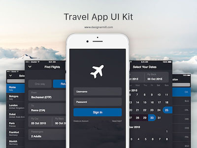 Travel App UI Kit