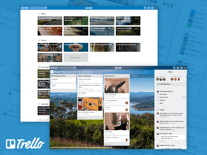 Trello - Nacho UI Kit