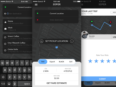 Uber App Clone