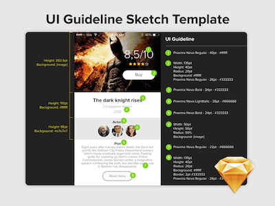 UI Guideline Template