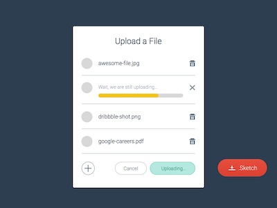 File Upload Modal