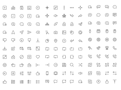 UI Line Icons