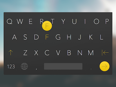 iOS Keyboard