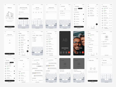 Messaging App UI Kit