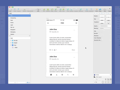 Wireframe Sample