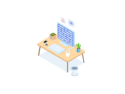 Workspace Illustration