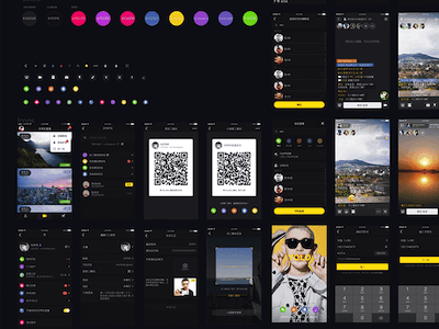 YOLO Black UI Kit