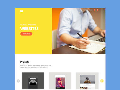 Yugo Mockup Website