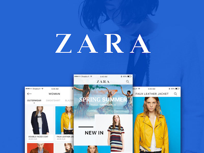 Zara iOS App Concept
