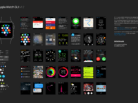 Apple Watch UI Kit