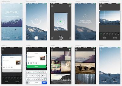 Capture - Take Panorama