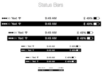 iOS8 StatusBars