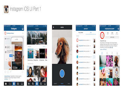 Instagram iOS UI Kit
