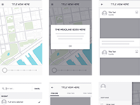 Uber Wireframe Kit