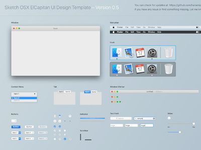 El Capitan UI Kit