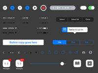 Complete iOS 8 GUI Elements for Sketch (iPhone 6)