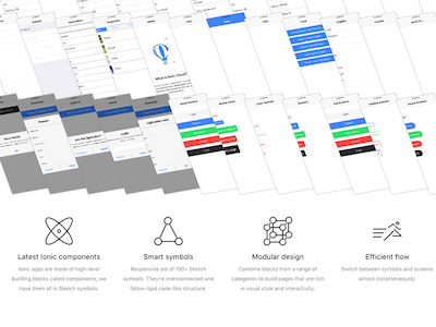 Ionic Sketch UI Template