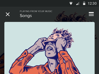 Spotify Material Design [Concept]