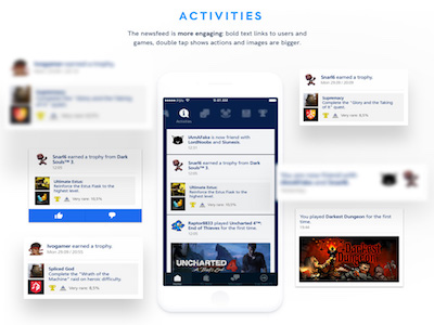 PlayStation App Redesign UI Kit