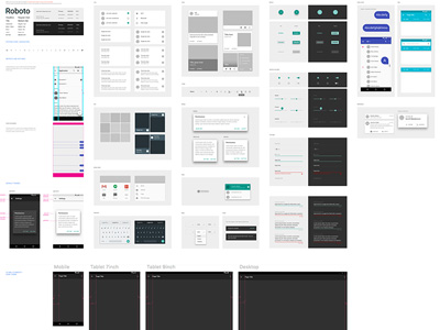 Google Material Design UI