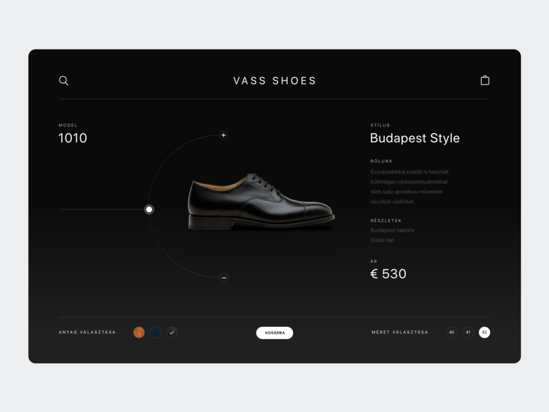 Shoes Product Page