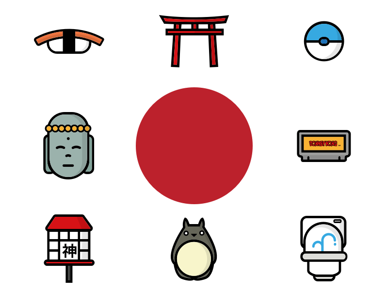 10 Japan Icons