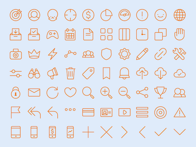 70 All Purpose Icons