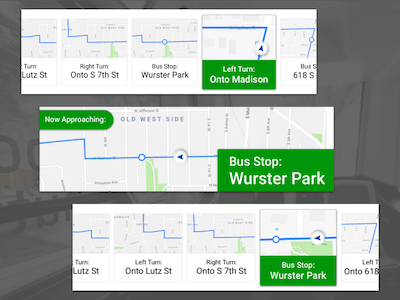 Bus Navigation Updates