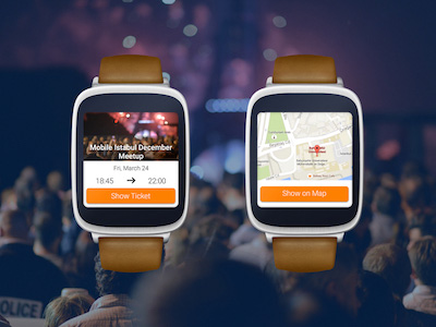 Eventbrite Android Wear App Concept